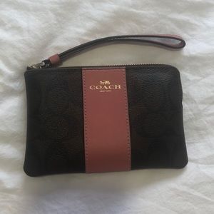 Coach wrist bag